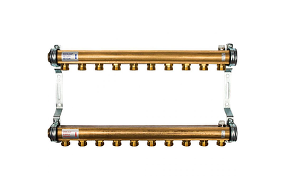 Коллекторная группа WATTS HKV/A - 1'ВР/ВР на 10 контуров 3/4'EK (латунь)
