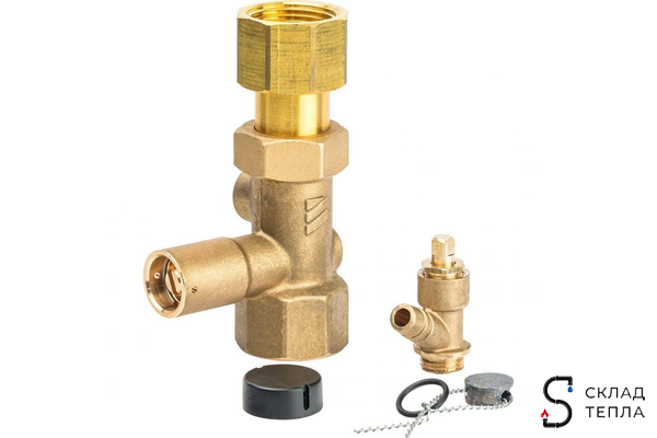 Клапан отсечной для расширительного бака Watts KAV Ду 25 1". Вид 1.