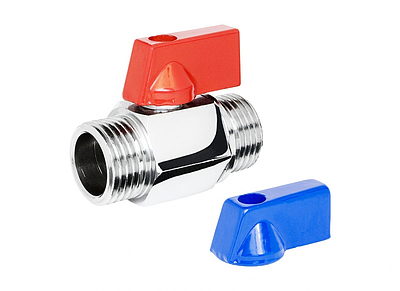 Кран шаровой мини TIM - 1/2' (НР/НР)