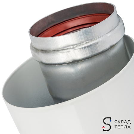 Труба для коаксиального дымохода STOUT D60/100 мм, длина 250 мм. Вид 4.