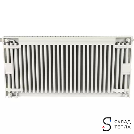 Радиатор стальной KERMI FTV 11 - высота 500 мм, длина 1200 мм с нижним подключением. Вид 13.