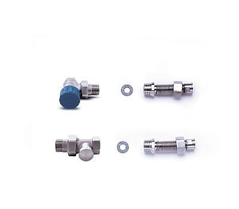 Комплект подключения конвектора, угловой (термовент. М30х1,5+кран.обр+2.трубки м.гибк)