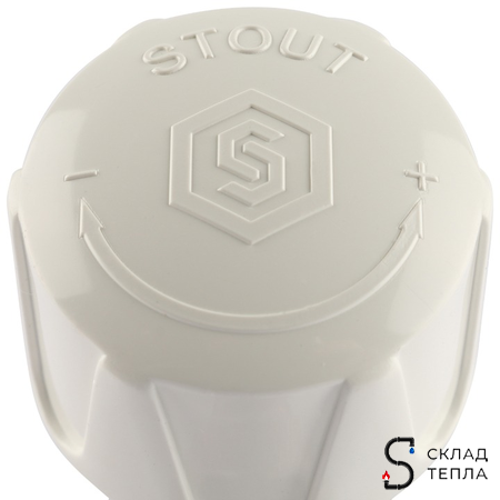 Клапан ручной терморегулирующий прямой STOUT - 1/2". Вид 8.