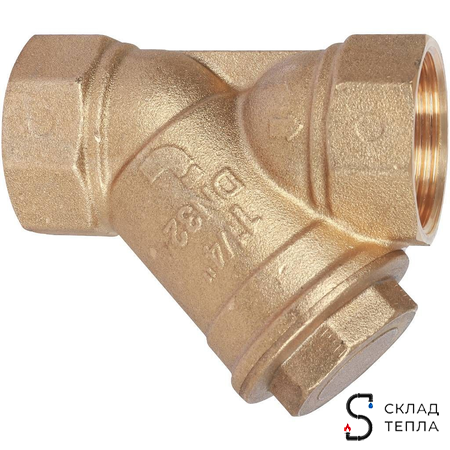 Фильтр грубой очистки STOUT - 1 1/4" (ВР/ВР, сетка 500 мкр.). Вид 8.