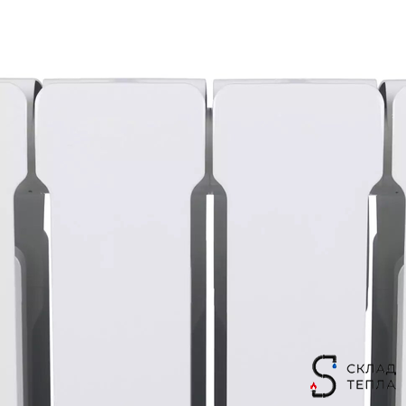 Радиатор биметаллический Rifar Alp 500 - 4 секции. Вид 9.