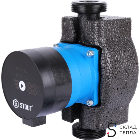 Насос циркуляционный Stout mini pro 25-40. Вид 9.