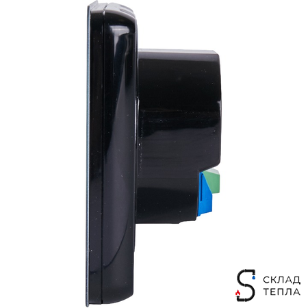 STOUT Проводной комнатный двухпозиционный регулятор ST-293v3, черный. Вид 3.