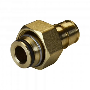 Переход на евроконус РОС - 20 x 1/2' для трубы из сшитого полиэтилена (аналог Uponor и Usystems)