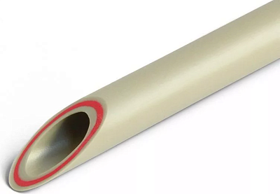 Труба полипропиленовая армированная стекловолокном Valfex - 25x4,2 (PN25 )L-12м Серая