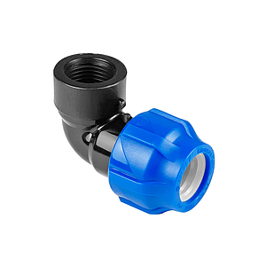 Отвод с внутренней резьбой Valfex - 25x1/2' (для труб ПНД)