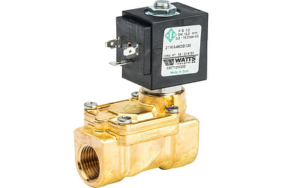 Клапан соленоидный WATTS 850T - 1'1/4 (PN25, Tmax 90°C, 230В, нормально закрытый)