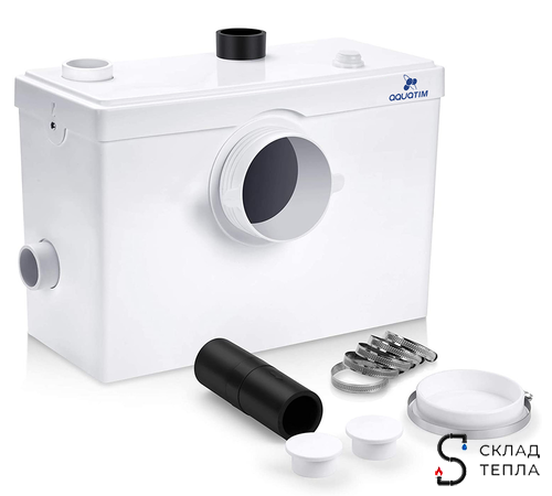 Канализационная насосная установка AM-STP-600. Вид 3.