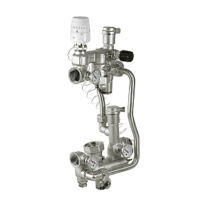 Насосно-смесительный узел с термоголовкой VALFEX (монтажная длина 180 мм