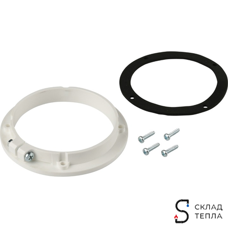 STOUT Элемент дымохода адаптер, фланец.. Вид 1.