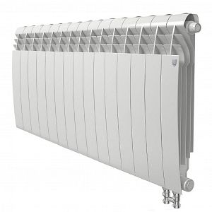 Радиатор биметаллический Royal Thermo BiLiner 500 V Bianco Traffico (Н) (Белый) - 15 секций Радиатор биметаллический Royal Thermo BiLiner 500 V Bianco Traffico (Н) (Белый) - 15 секций