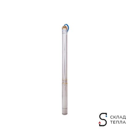 Насос скважинный Aquario ASP 1.5C-60-75 - 0,8 кВт (однофазный, Hmax 77 м, Qmax 50 л/мин,кабель 45м). Вид 2.