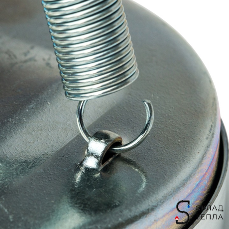 Термометр накладной STOUT - 1/2" (D63 мм, шкала 0-120°C, с пружиной). Вид 6.