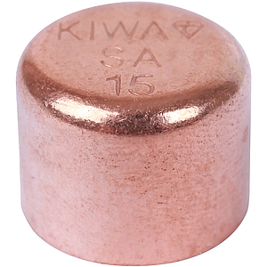 Заглушка JINTIAN 5301 - 15 (под пайку, для медных труб) 2шт