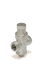 Редуктор давления поршневой под манометр 1/2' TIM BL2802A