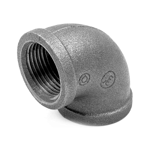 Угольник проходной чугун Ду 32 (1 1/4") ВР Fittex PLUS (2шт) Угольник проходной чугун Ду 32 (1 1/4') ВР Fittex PLUS (2шт)