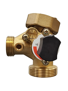 Трехходовой смесительный клапан для насосных групп Zeissler (правый)