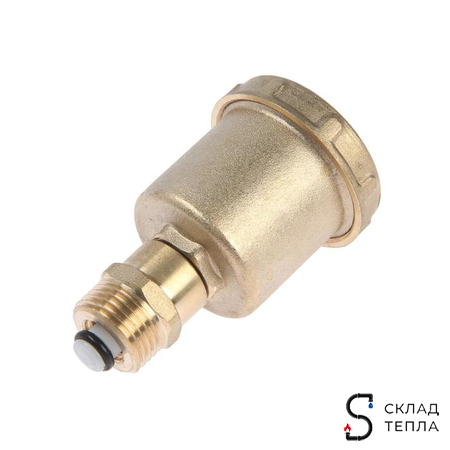 Воздухоотводчик автоматический TIM - 1/2" (НР, воздухоотвод сверху, с клапаном). Вид 5.