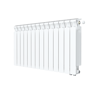 Радиатор биметаллический Rifar Monolit Ventil 500 - 14 секций (подключение нижнее справа)