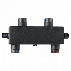 Гидравлический разделитель Rommer - 1'1/4x1'1/4 (до 80 кВт, без накидных гаек, KVs 4.53)