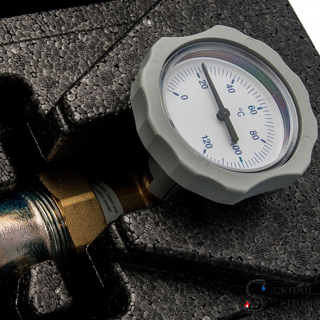 Насосная группа со смесителем Meibes V-MK 1"1/4 (без насоса). Вид 7.