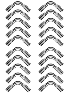 Фиксатор поворота на 90°, для труб Ø 16-18 мм TIM - 20 шт.