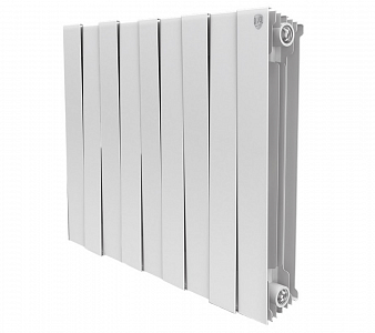 Радиатор биметаллический Royal Thermo PianoForte 500 Bianco Traffico (Белый) - 9 секций Радиатор биметаллический Royal Thermo PianoForte 500 Bianco Traffico (Белый) - 9 секций