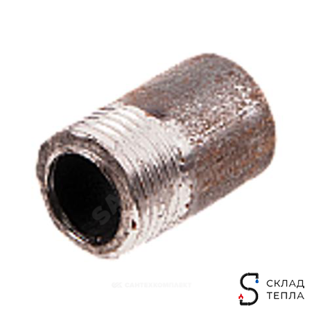 Резьба сталь Ду 65 L=57мм из труб по ГОСТ 3262-75 КАЗ. Вид 2.