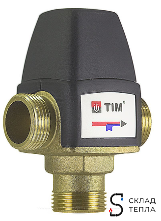 Термостатический смесительный клапан Zeissler - 1" НР (35°- 60°C, KVs 1,6 м³). Вид 7.