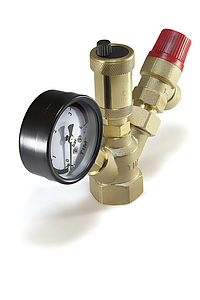 Группа безопасности котла TIM МИНИ - 1' (до 50кВт, 1.5 бар)