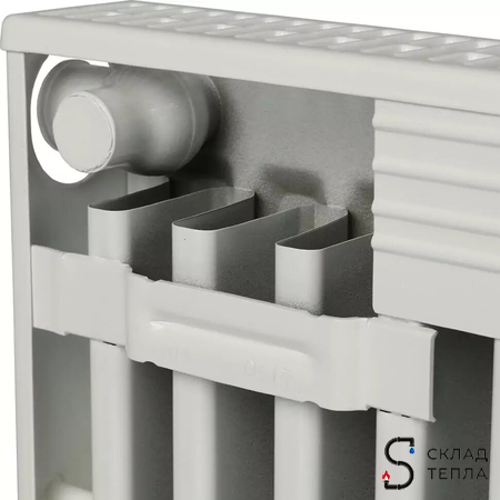 Радиатор стальной KERMI FKO 11 - высота 300 мм, длина 2300 мм с боковым подключением. Вид 9.