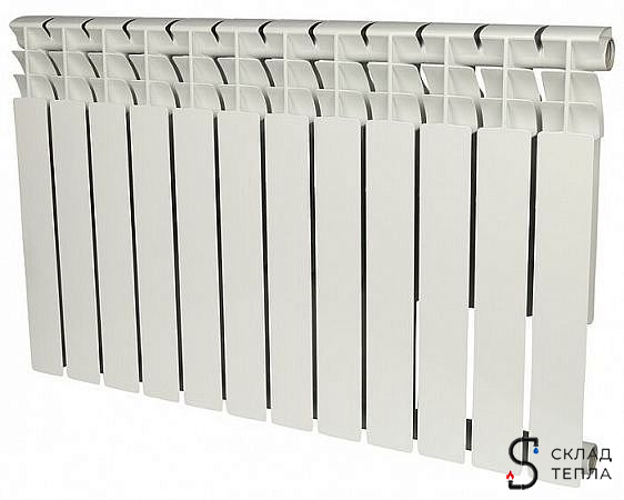 Радиатор биметаллический Smart 500 - 16 секций. Вид 1.