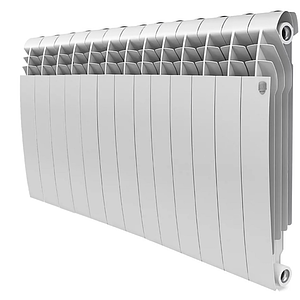 Радиатор биметаллический Royal Thermo BiLiner 500 Bianco Traffico (Белый) - 13 секций