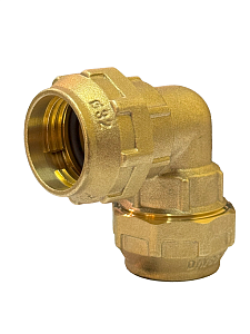 Отвод латунный ACR - 32 (винтовой, для труб ПНД)