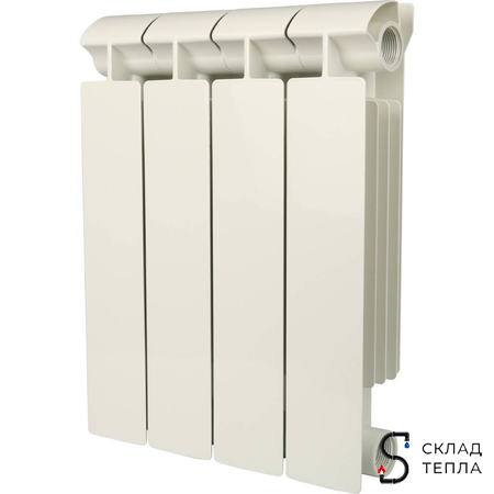 Радиатор биметаллический GLOBAL STYLE EXTRA 350 - 5 секции. Вид 1.