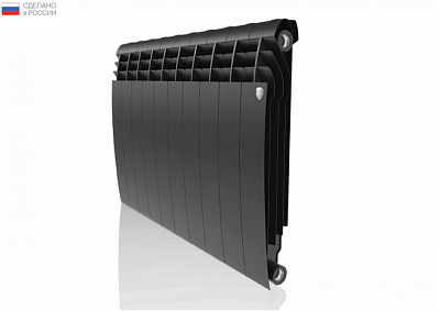 Радиатор алюминиевый Royal Thermo Biliner Alum 500 Noir Sable  - 10 секций