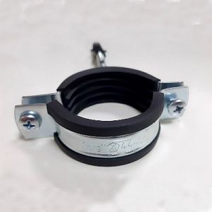 Хомут с резиновым уплотнением в комплекте со шпилькой 1/2", 20–25 мм Хомут с резиновым уплотнением в комплекте со шпилькой 1/2', 20–25 мм