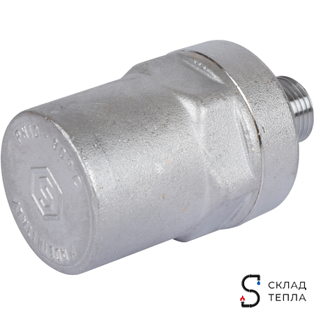 Компенсатор гидроударов STOUT - 1/2" (НР, Рн 10-50 бар). Вид 3.