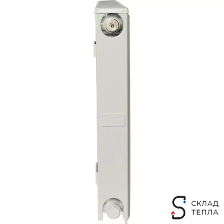 Радиатор стальной KERMI FTV 11 - высота 500 мм, длина 2000 мм с нижним подключением. Вид 4.