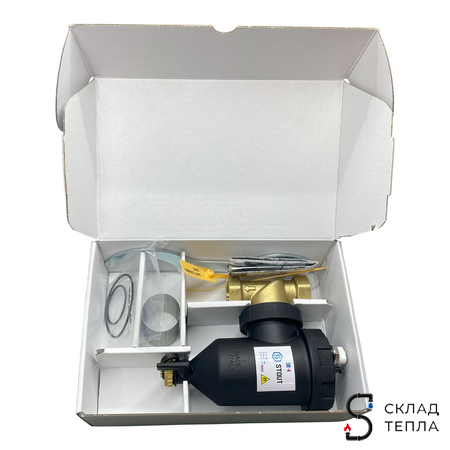 Фильтр -шламоотделитель STOUT - 1" с магнитом и циклонным фильтром. Вид 7.