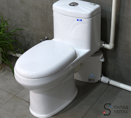 Канализационная насосная установка AM-STP-400 UP. Вид 5.