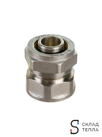 Переход на внутреннюю резьбу TIM - 16 x 1/2" (винтовой, для металлопластиковых труб). Вид 4.