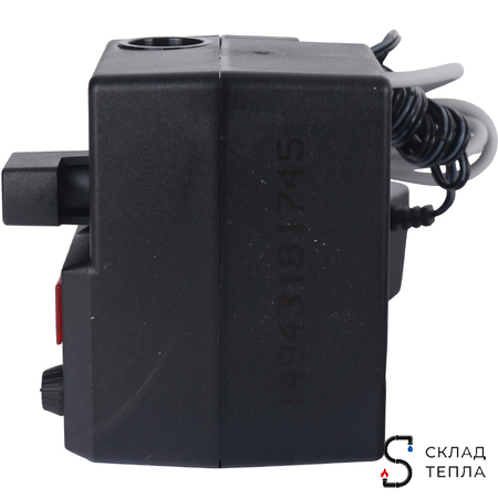 Сервопривод электрический 3-х позиционный Meibes с термостатом 0-95 °С. Вид 2.