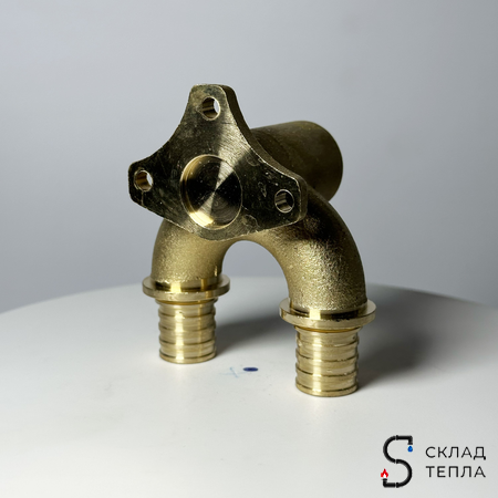 Водорозетка проходная VALFEX - 16 x 1/2" (для труб из сшитого полиэтилена). Вид 24.