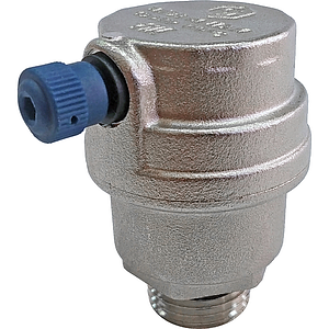 Воздухоотводчик автоматический STOUT - 1/2' (НР, воздухоотвод сбоку, цвет никелированный)