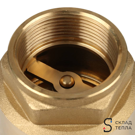 Клапан обратный STOUT - 1 1/2" (ВР/ВР, затвор металлический). Вид 6.